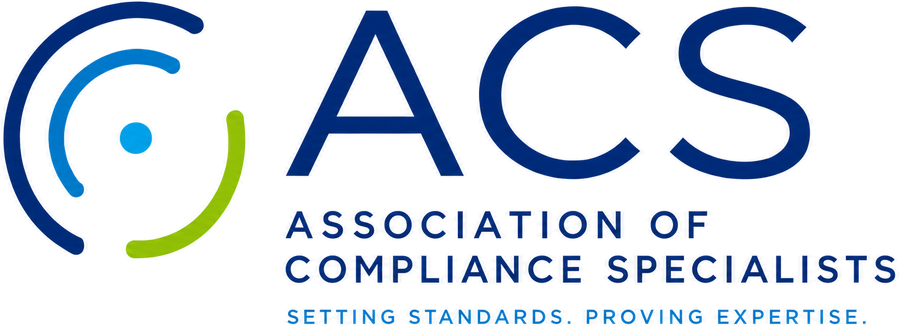 ACS — Association of Compliance Specialists. Setting standards. Proving expertise.